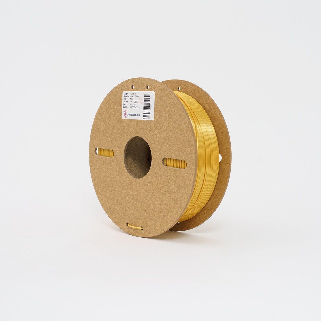 EconoFil™ Standard PLA Filament - Silk Gold - 1.75mm - 1 KG